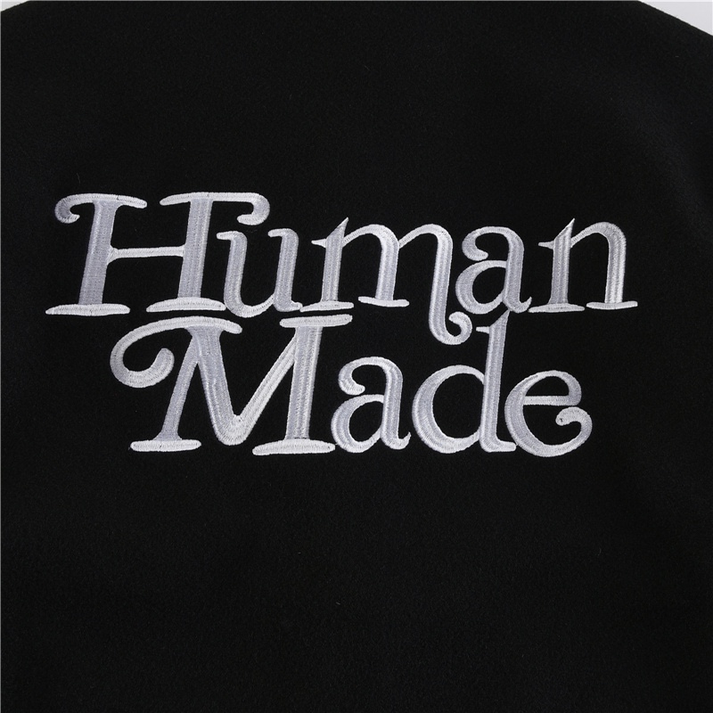 휴먼 메이드 x Girls Don't Cry 바시티 자켓