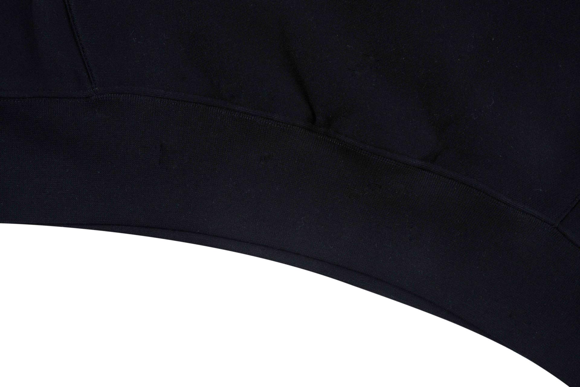 스투시 플러시 후드 블랙