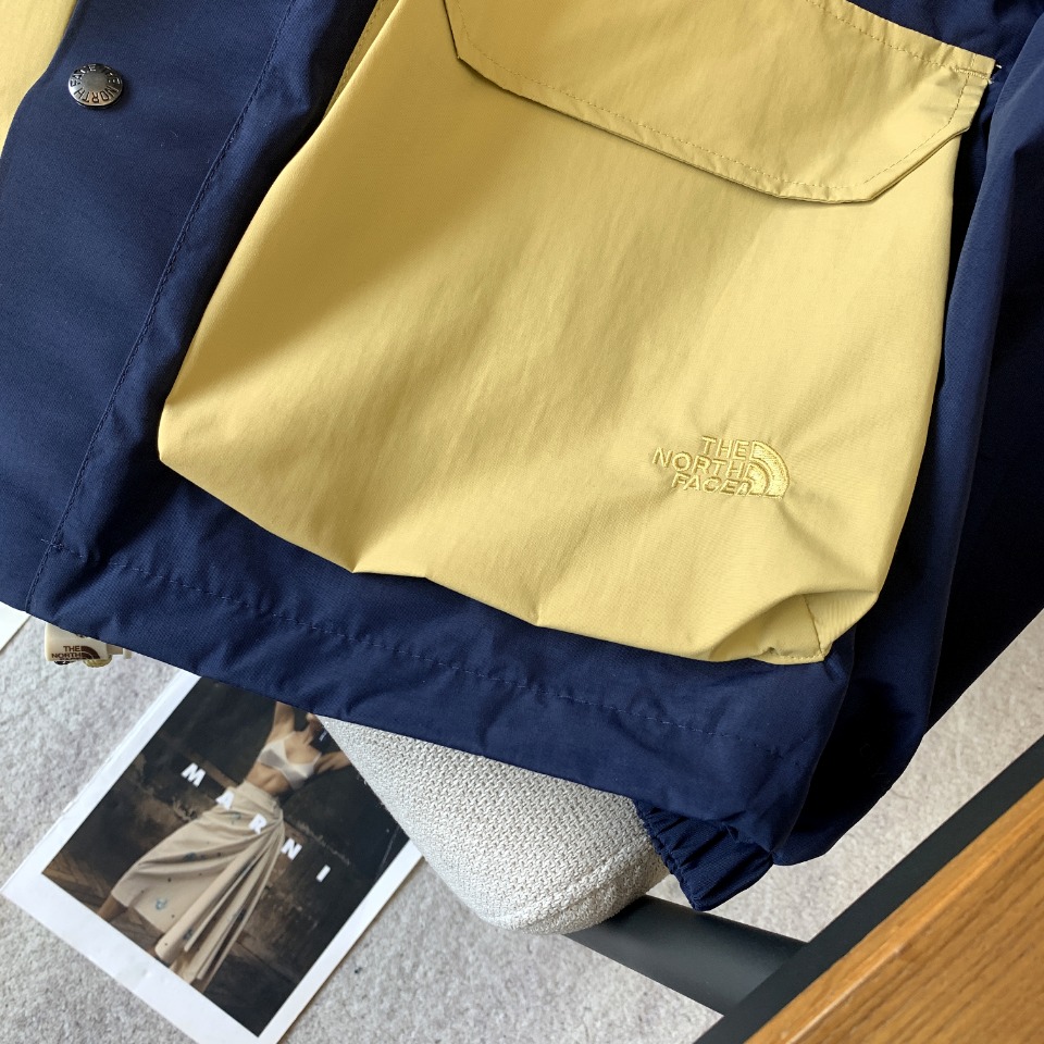 노스페이스 포켓 후드 집업 자켓