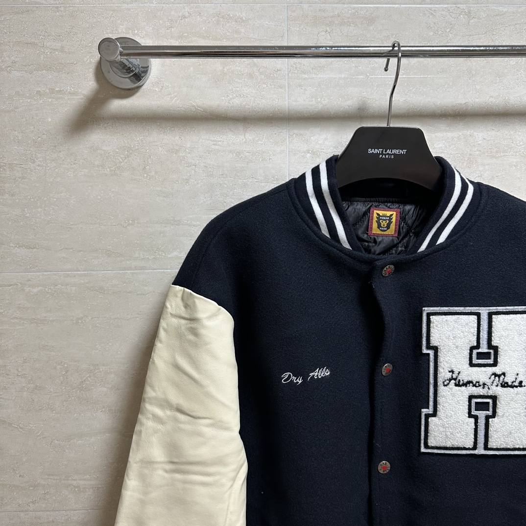 휴먼 메이드 바시티 자켓