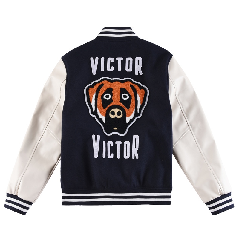 휴먼 메이드 빅터 빅터 바시티 자켓