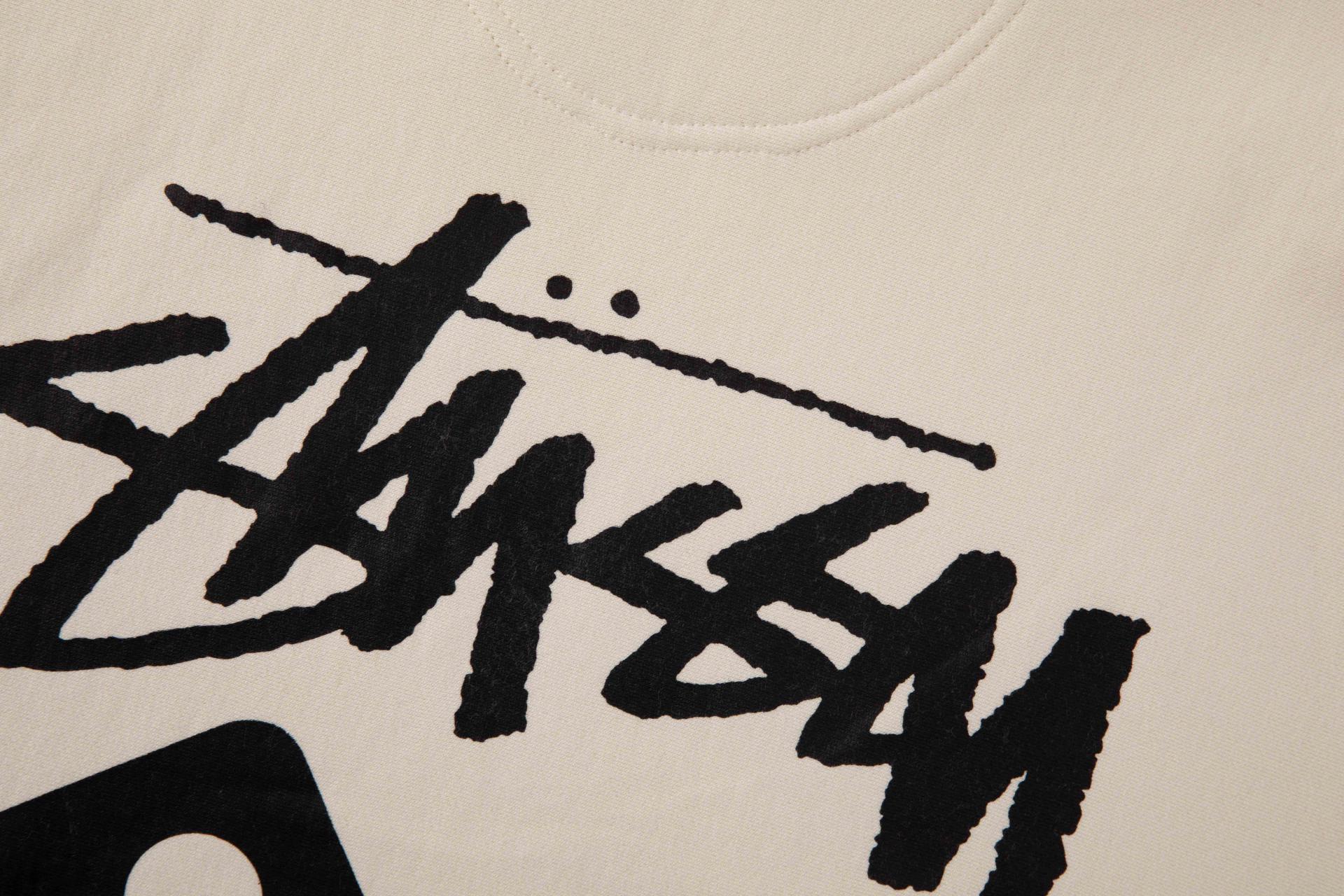 스투시 다이드 후드 블랙