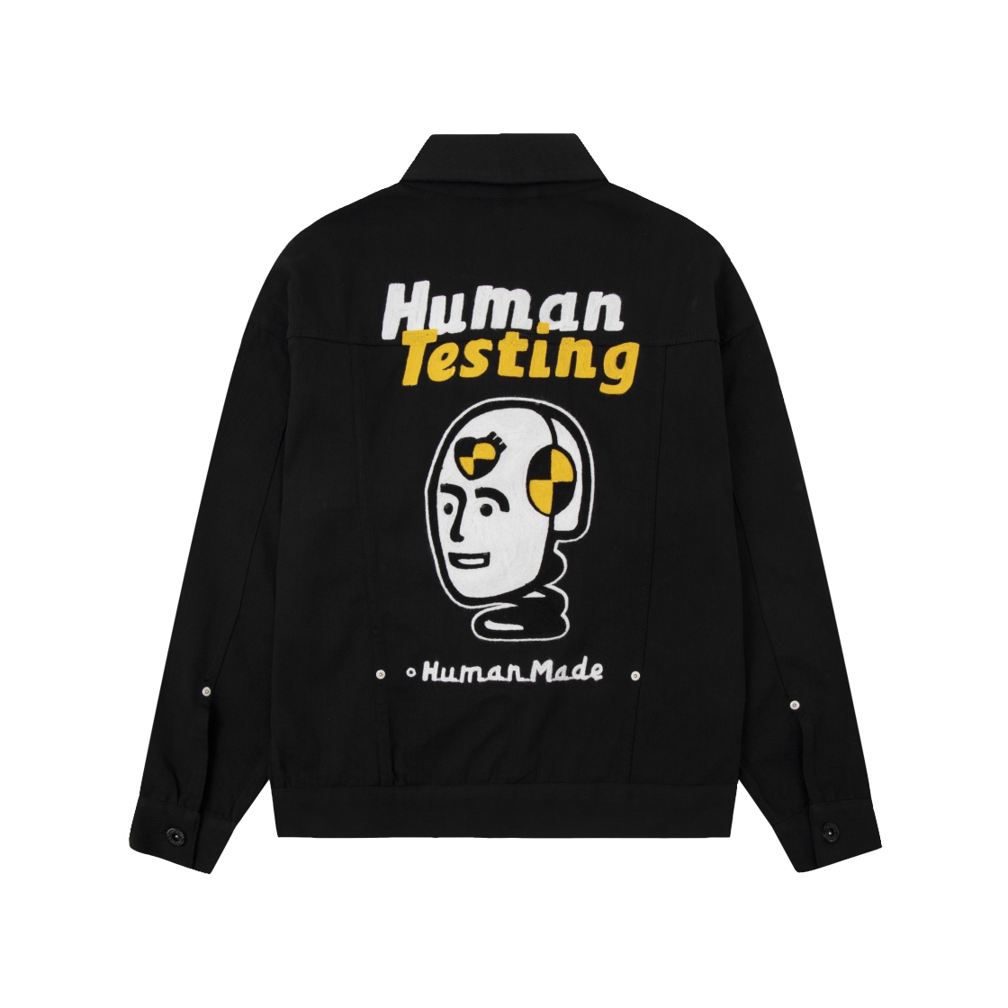 휴먼 메이드 x 에이셉 라키 테스팅 데님 자켓