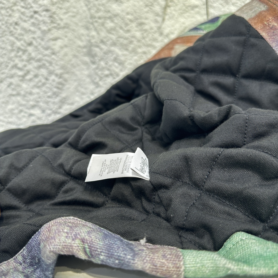 스투시 샵 자켓 알퐁소 캔버스 멀티