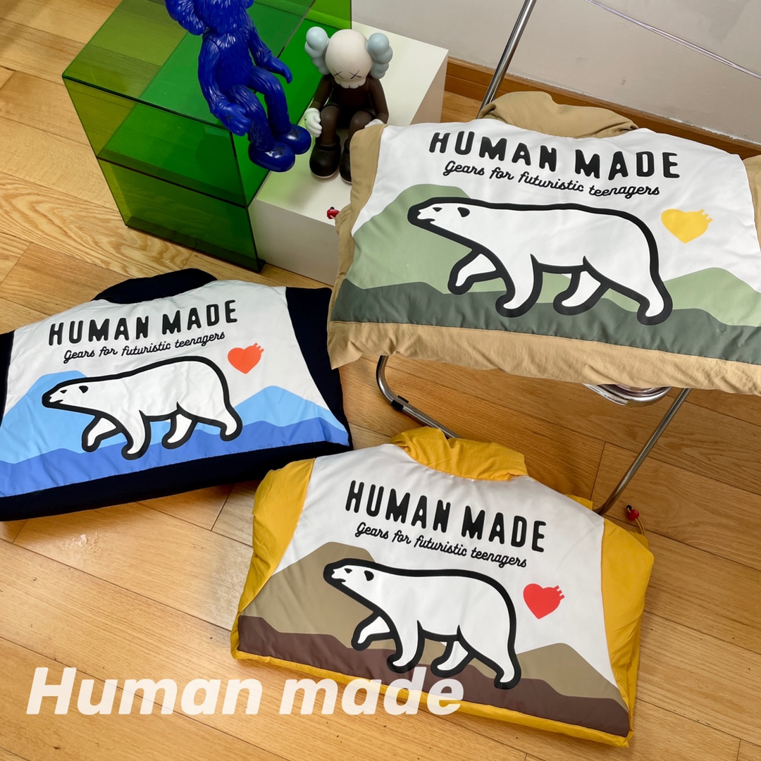 휴먼 메이드 다운 자켓