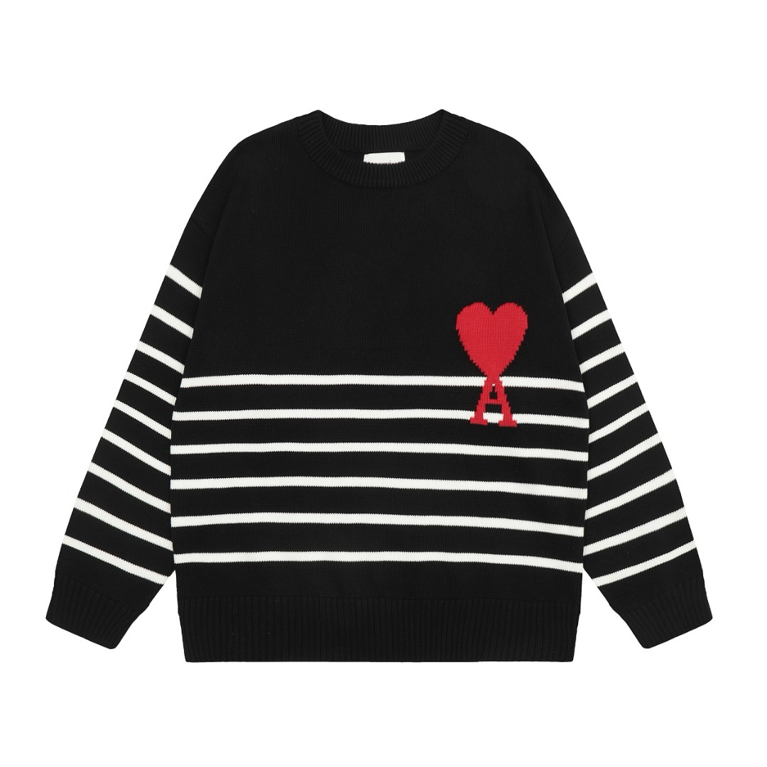 AMI de Coeur Striped Sweater 