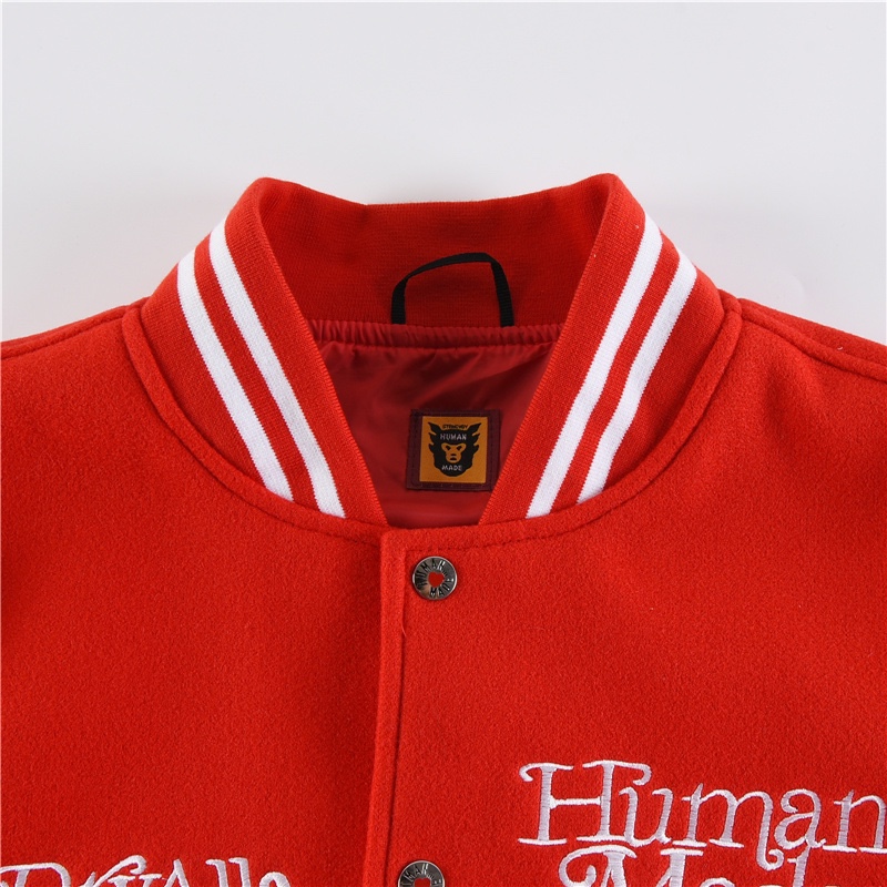 휴먼 메이드 x Girls Don't Cry 바시티 자켓