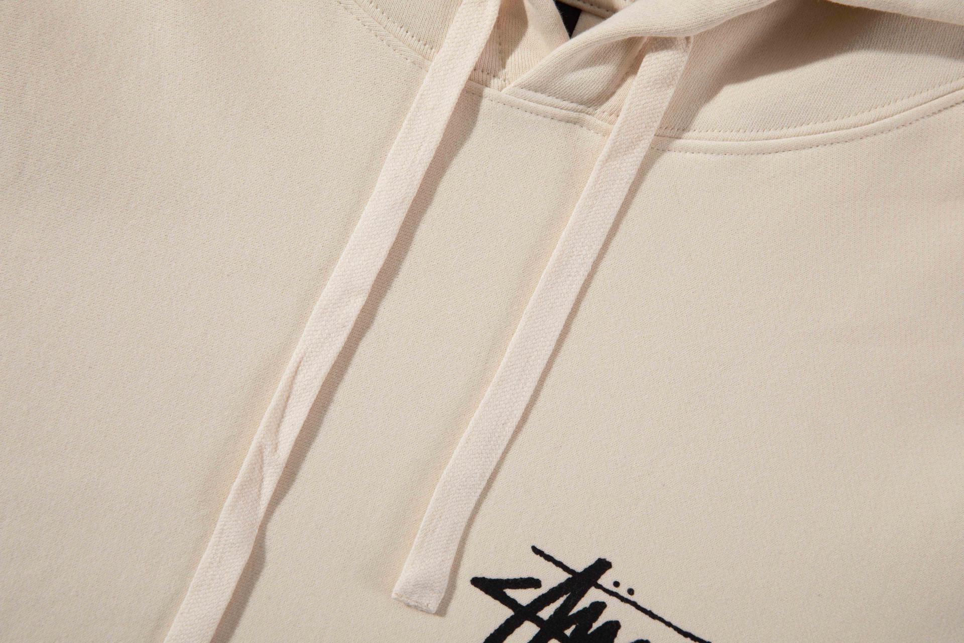 스투시 다이드 후드 블랙