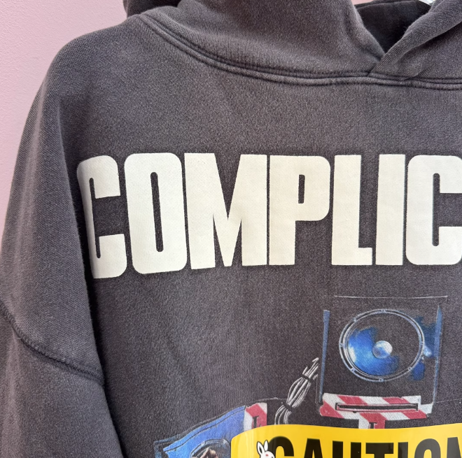 Saint Mxxxxxx 세인트 마이클 x 코스케 카와무라 컴플리케이티드 후드 블랙