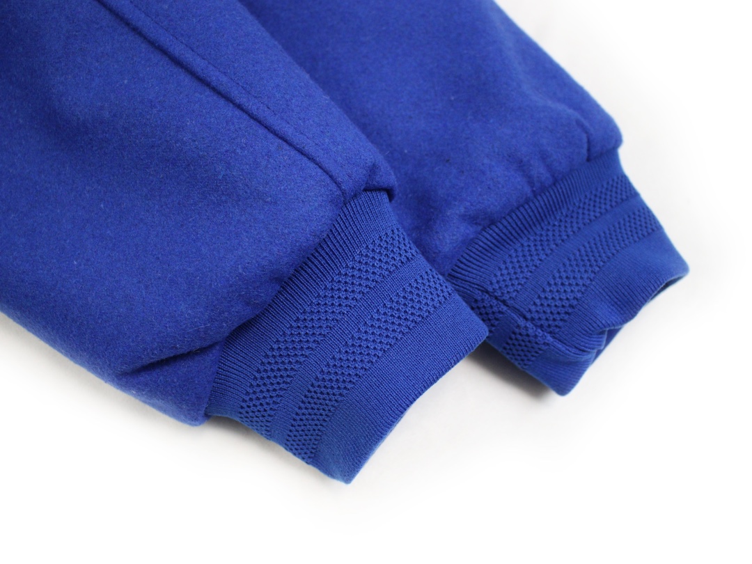 스투시 스포츠 멜튼 바시티 자켓 로얄