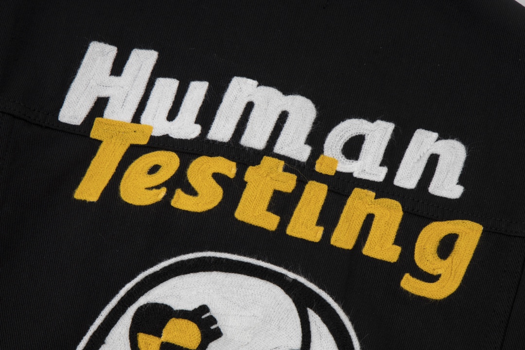 휴먼 메이드 x 에이셉 라키 테스팅 데님 자켓