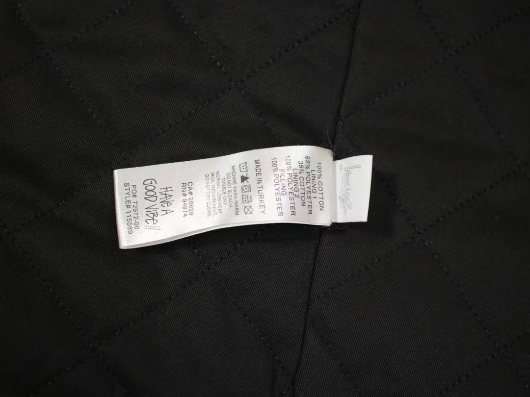 스투시 워시드 캔버스 샵 자켓