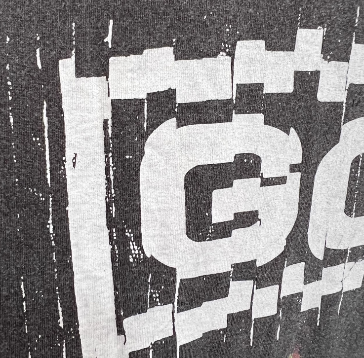 세인트 마이클 x 포 섬원 갓 FS 숏슬리브 티셔츠 블랙