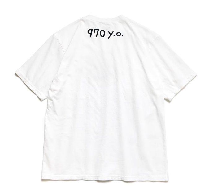 Kapital 캐피탈 스마일 20 천축 그루터기 반팔 티셔츠