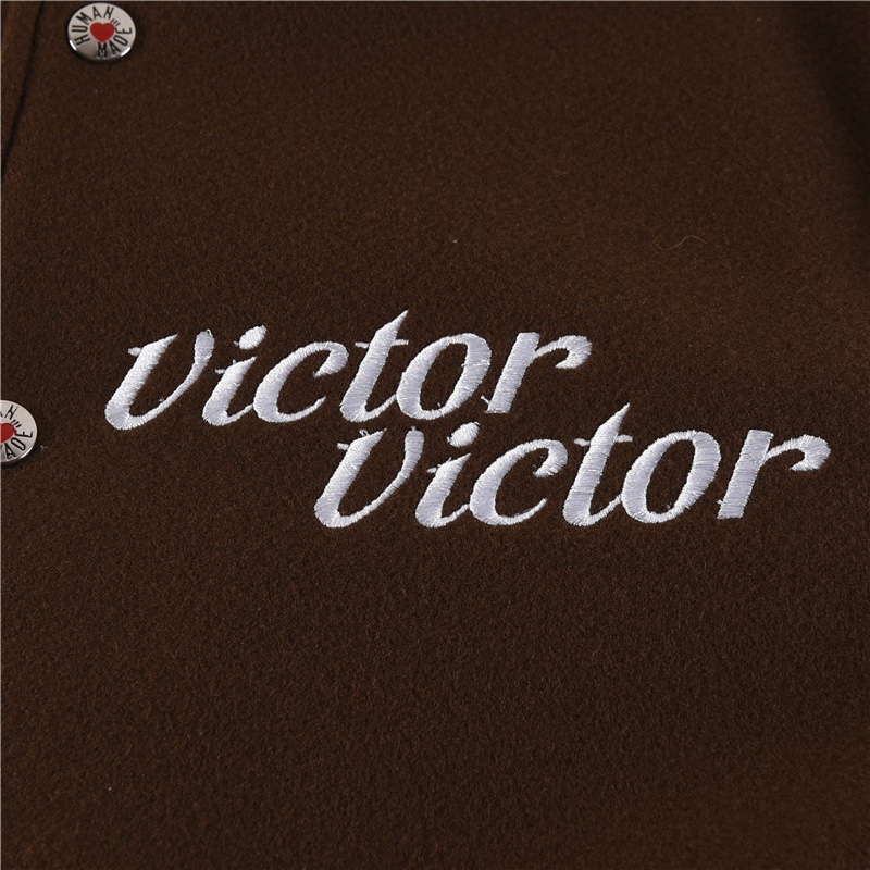 휴먼 메이드 빅터 빅터 바시티 자켓