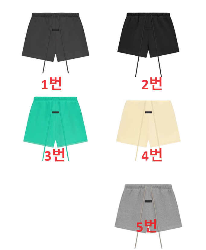 Essentials 에센셜 플리스 러닝 쇼츠