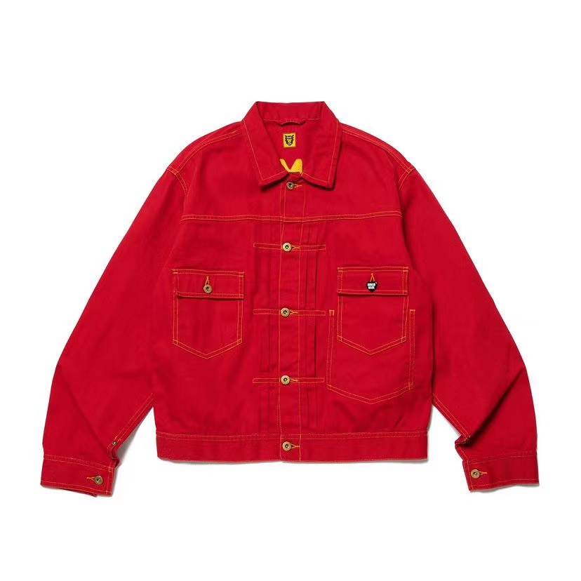 Human Made Rabbit Work Jacket Red