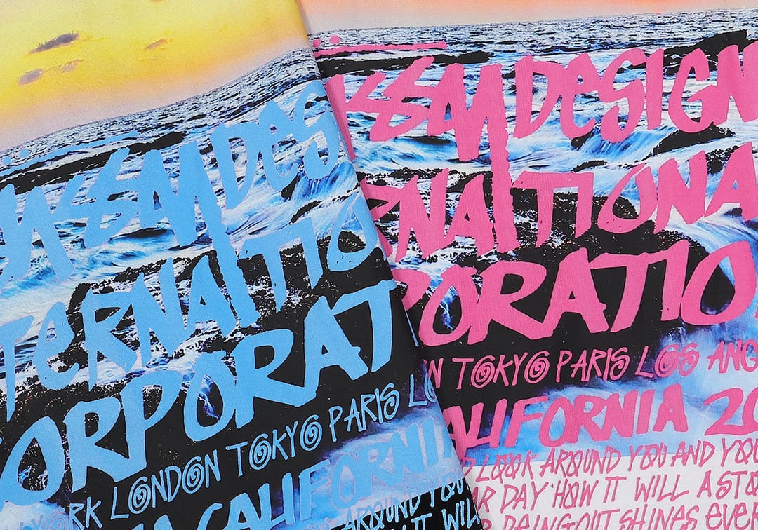 스투시 클리어 데이 티셔츠