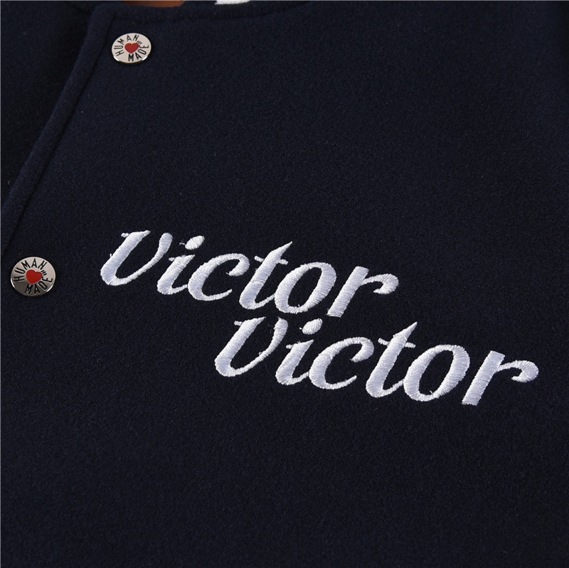 휴먼 메이드 빅터 빅터 바시티 자켓