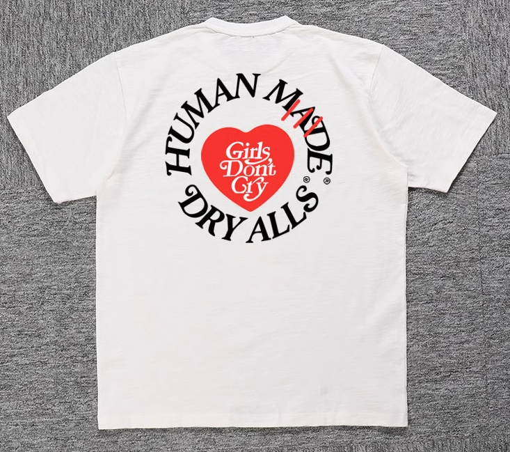 휴먼 메이드 x Girls Don't Cry 그래픽 티셔츠