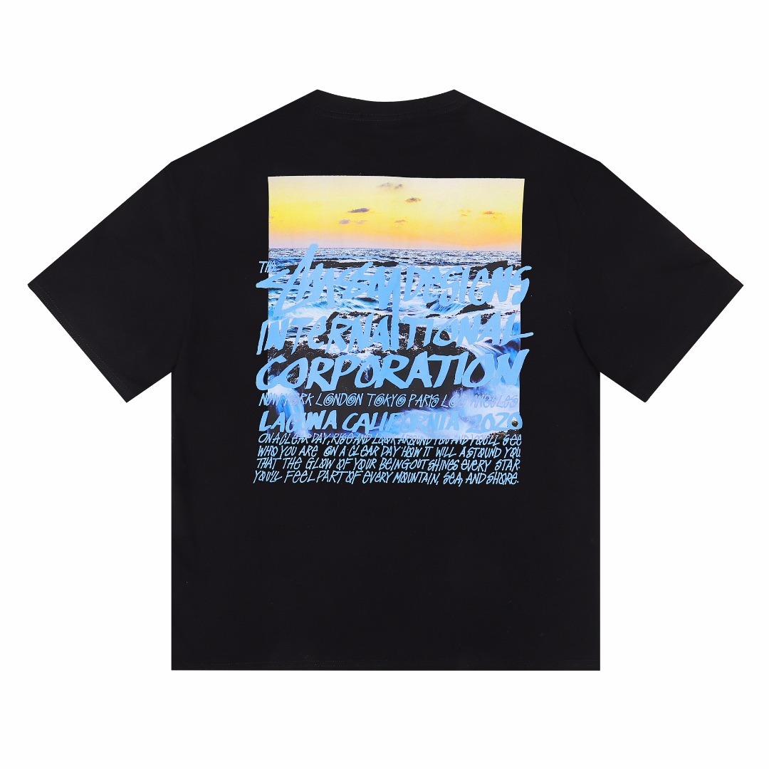 스투시 클리어 데이 티셔츠