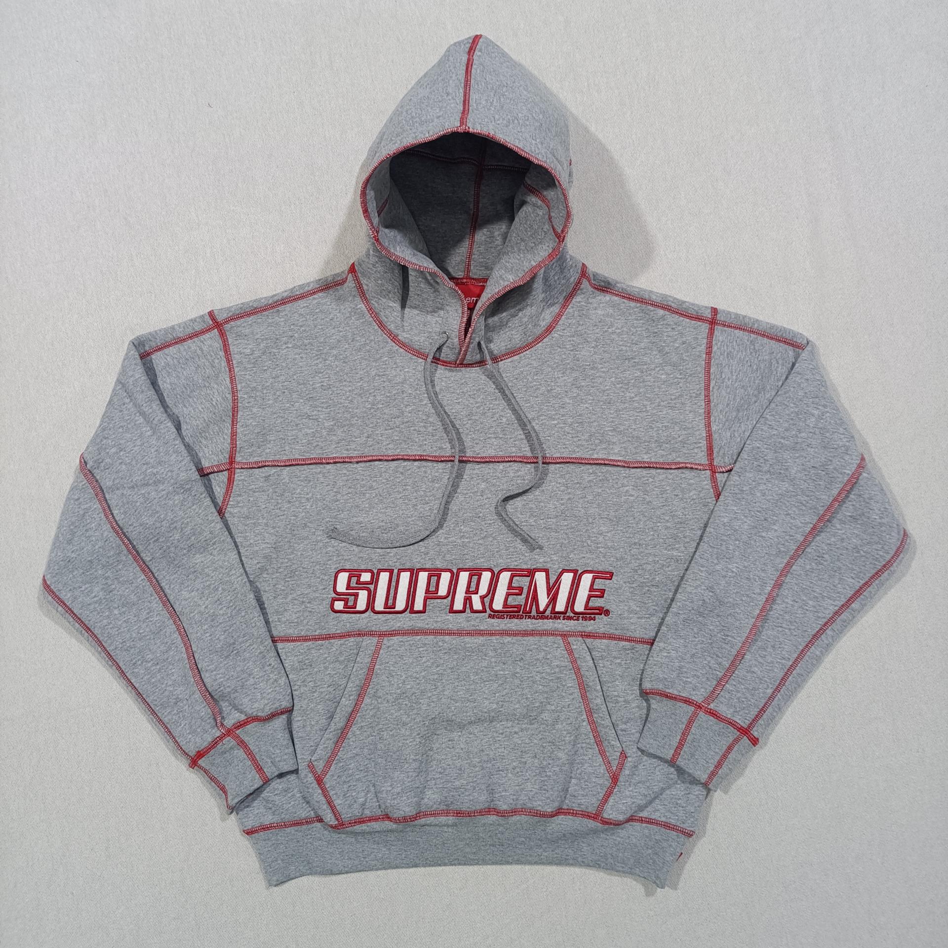 슈프림 커버스티치 스웨트