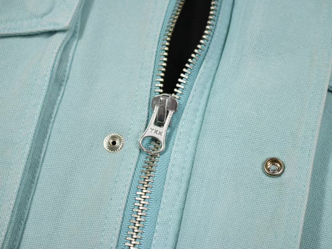 스투시 워시드 캔버스 샵 자켓