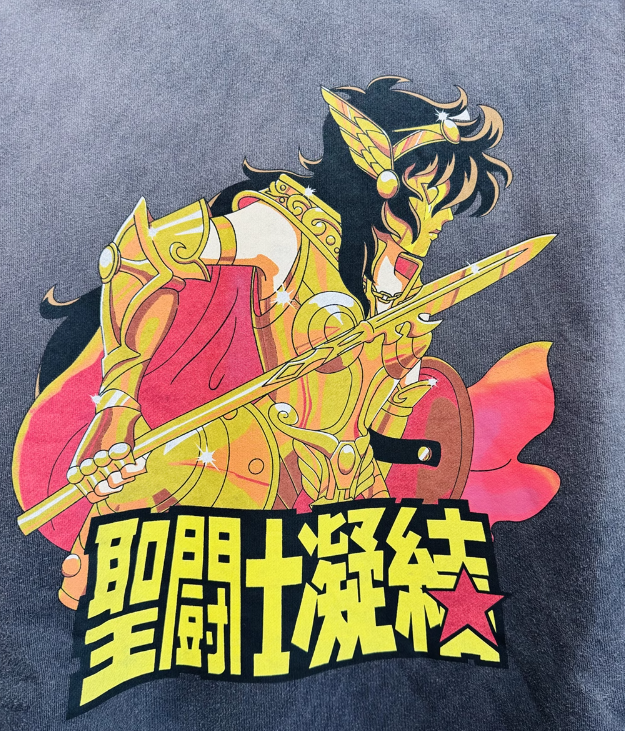 Saint Mxxxxxx 세인트 마이클 x 클랏 후드 블랙