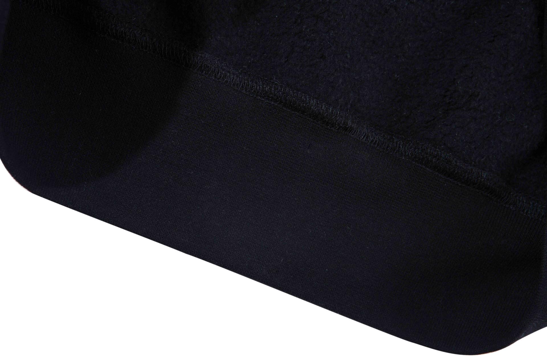 스투시 플러시 후드 블랙