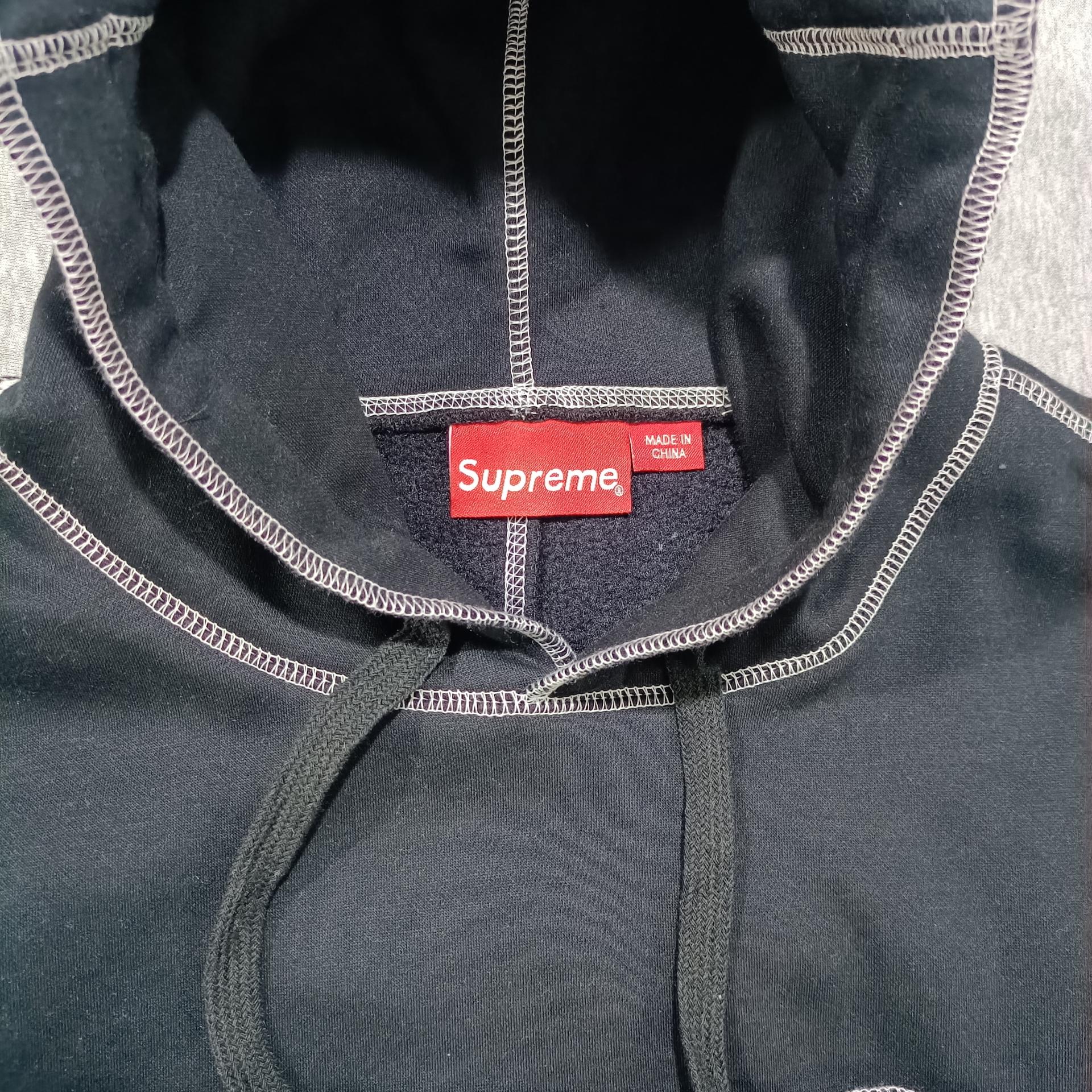 슈프림 커버스티치 스웨트