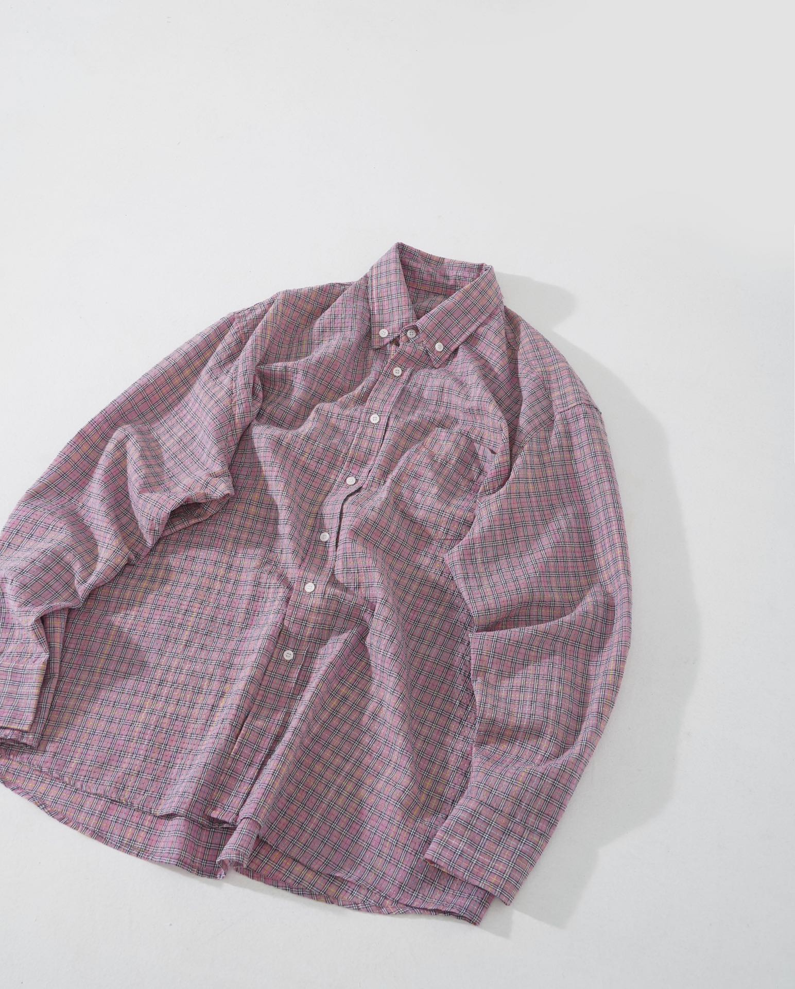 
Our Legacy Borrowed BD Shirt Pink Kimble Check