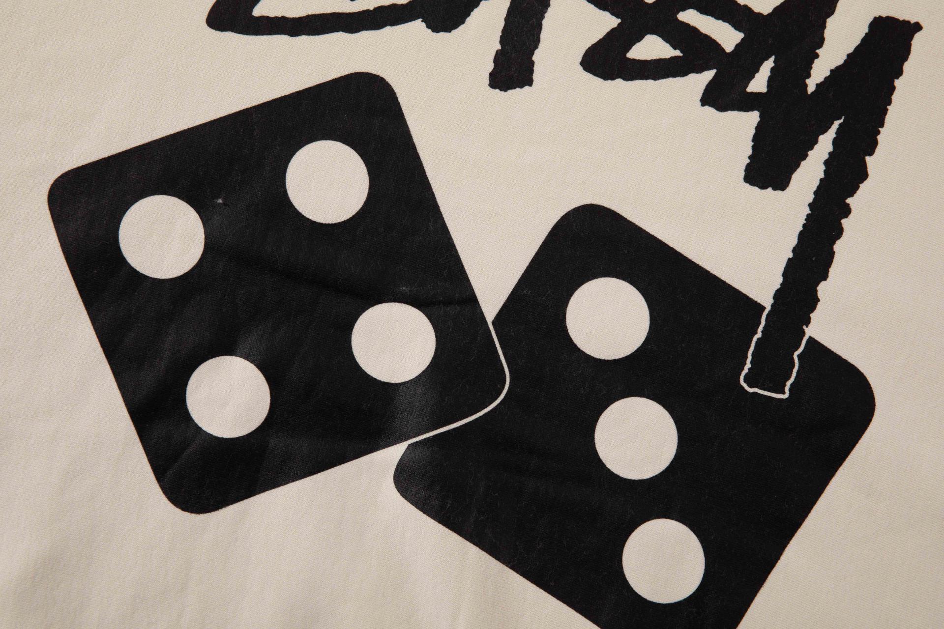 스투시 다이드 후드 블랙