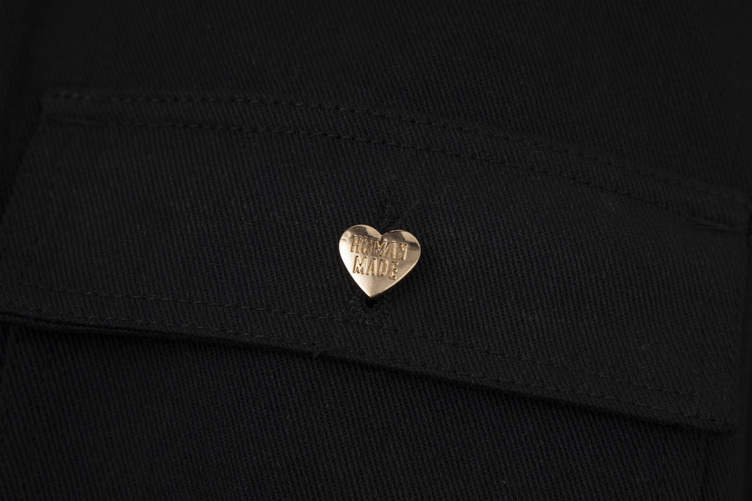 휴먼 메이드 x 에이셉 라키 테스팅 데님 자켓