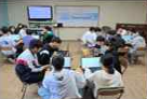 Asome Academy class in session at Milal Dure School in Gwangju