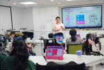 Asome Academy class at Seoul Narae School for students with severe disabilities