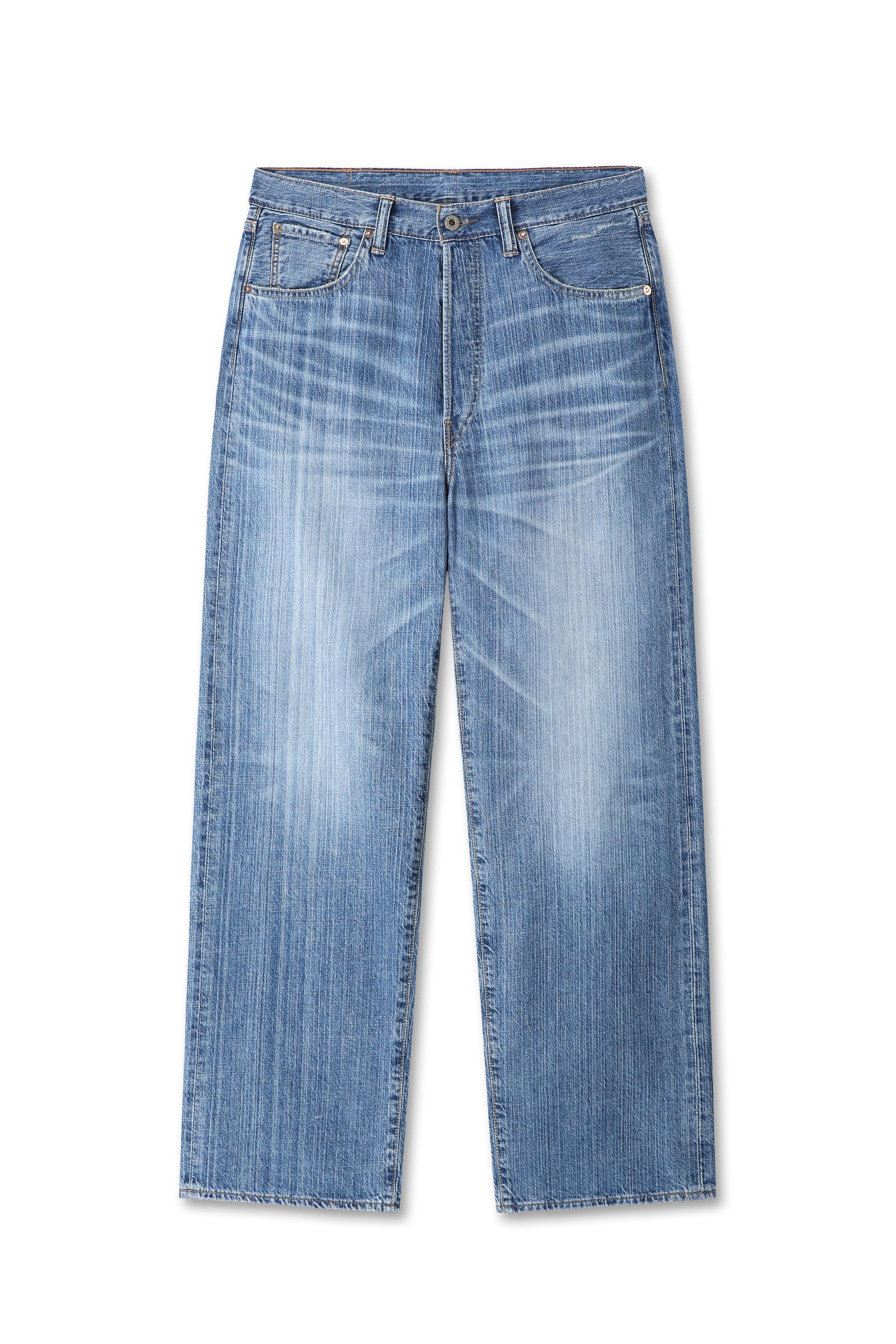 Kasezome Selvedge Denim Pants - Light Fade