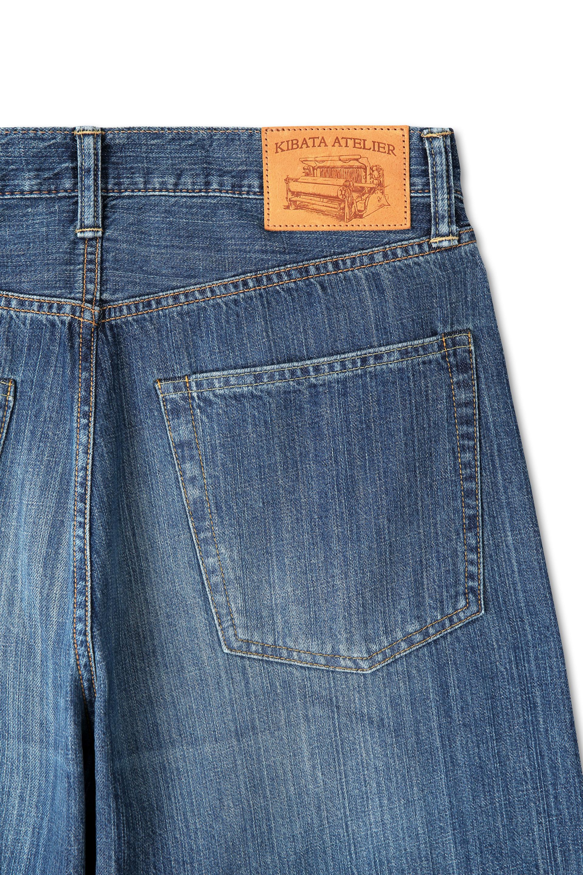 Kasezome Selvedge Denim Pants - Old Blue
