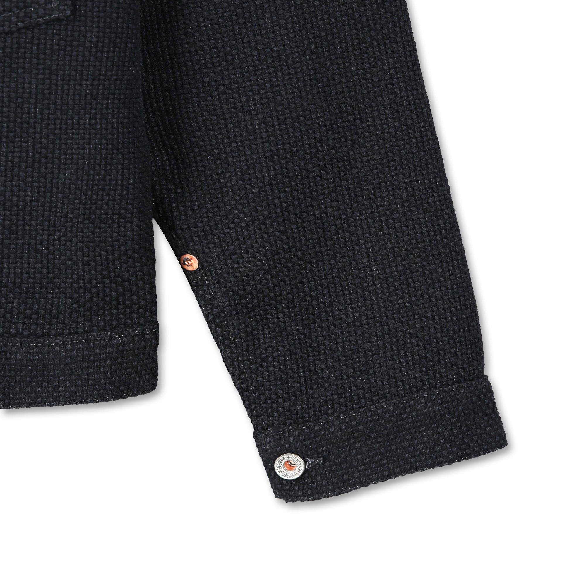 WWII SASHIKO JACKET - Black