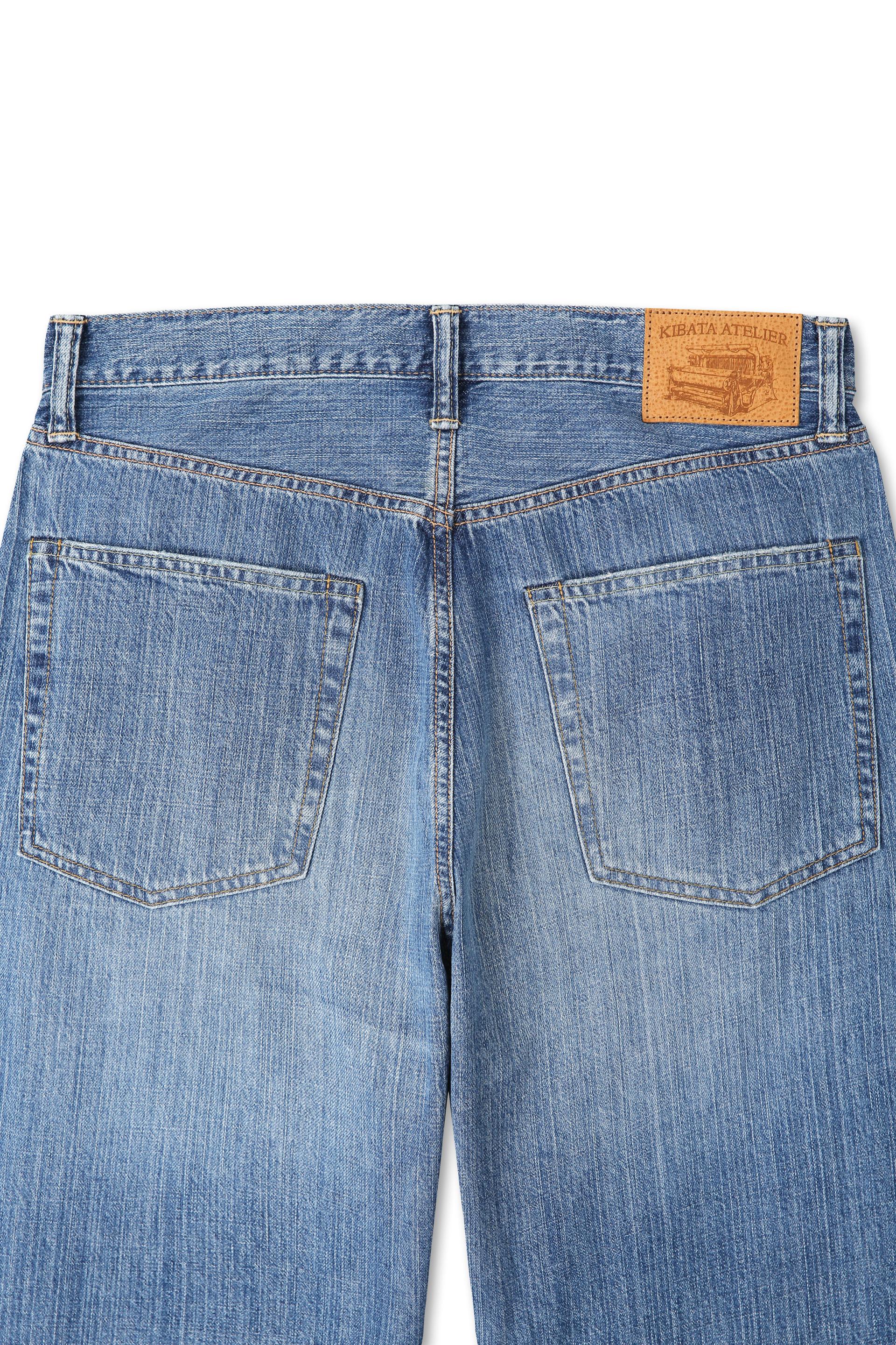 Kasezome Selvedge Denim Pants - Light Fade