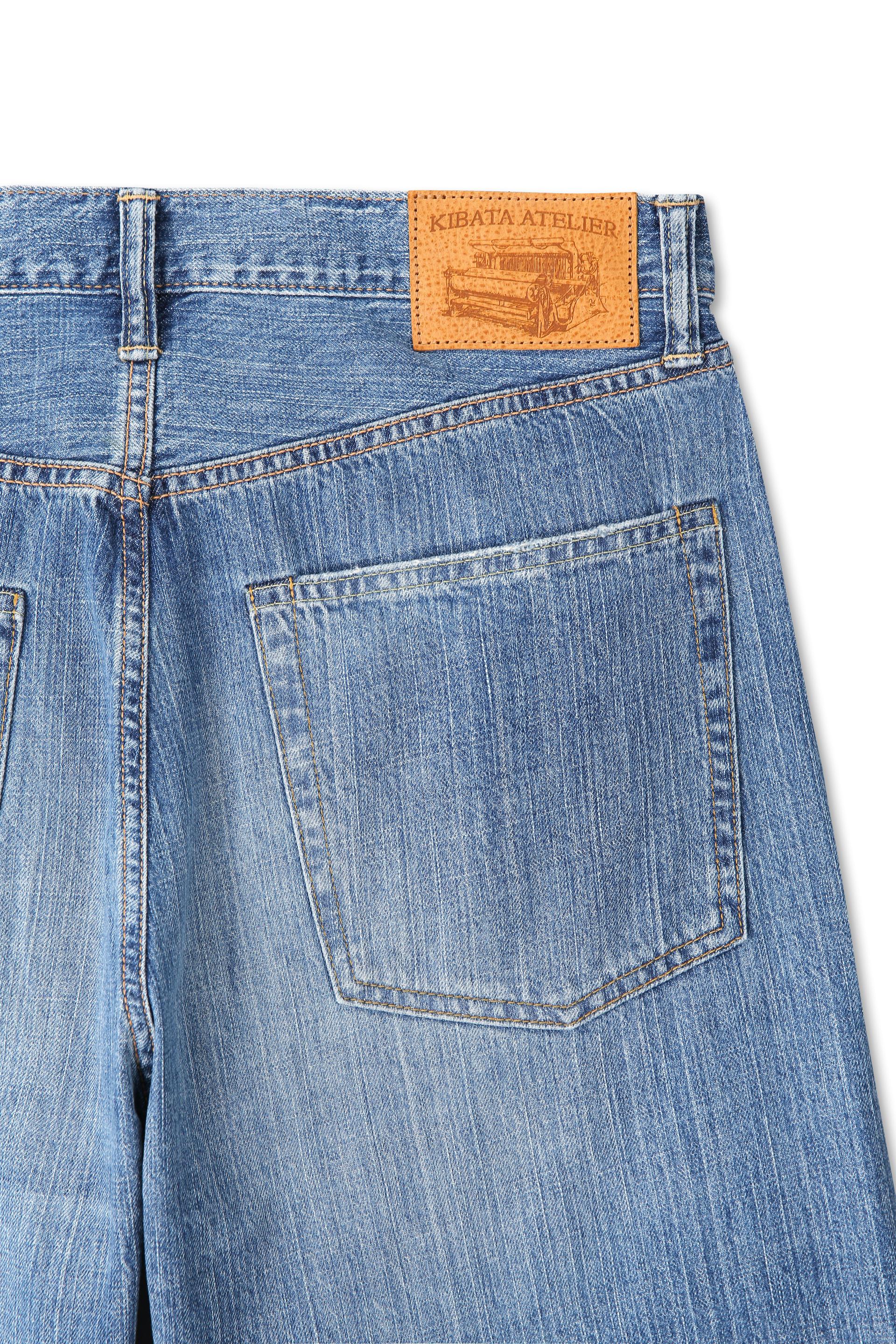 Kasezome Selvedge Denim Pants - Light Fade