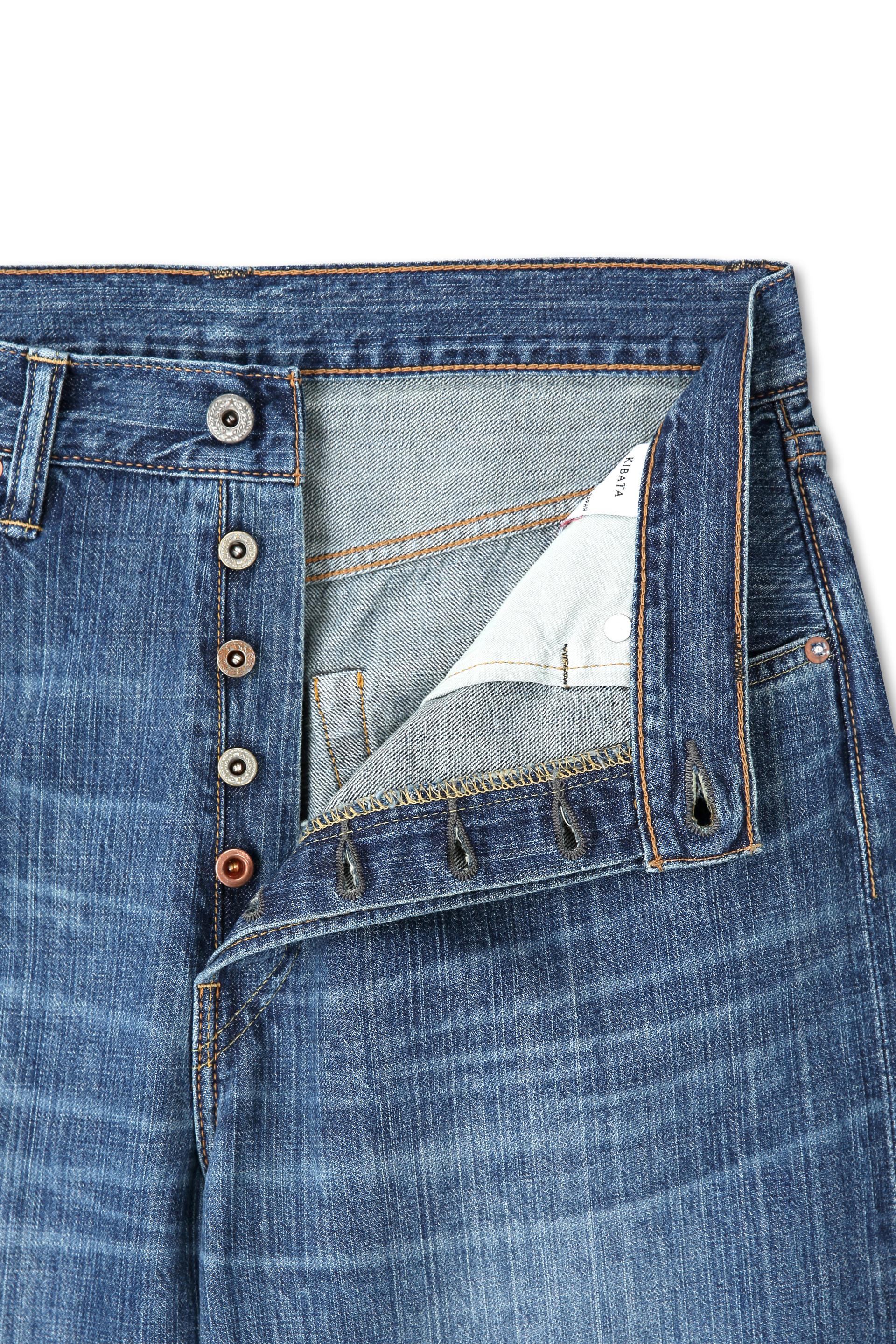 Kasezome Selvedge Denim Pants - Old Blue