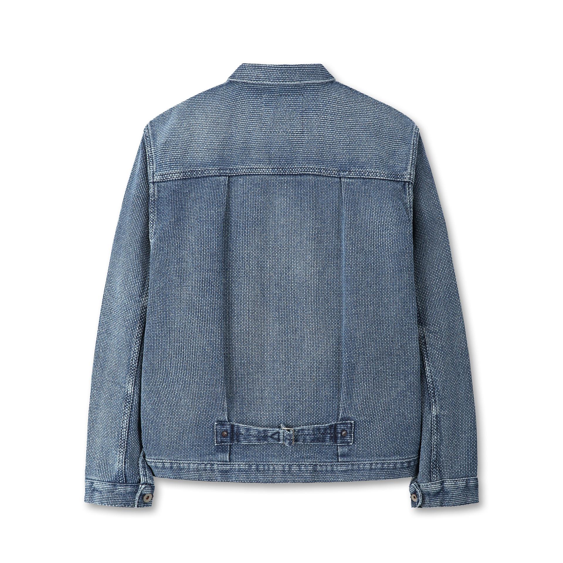 WWII SASHIKO JACKET - Indigo Light Fade