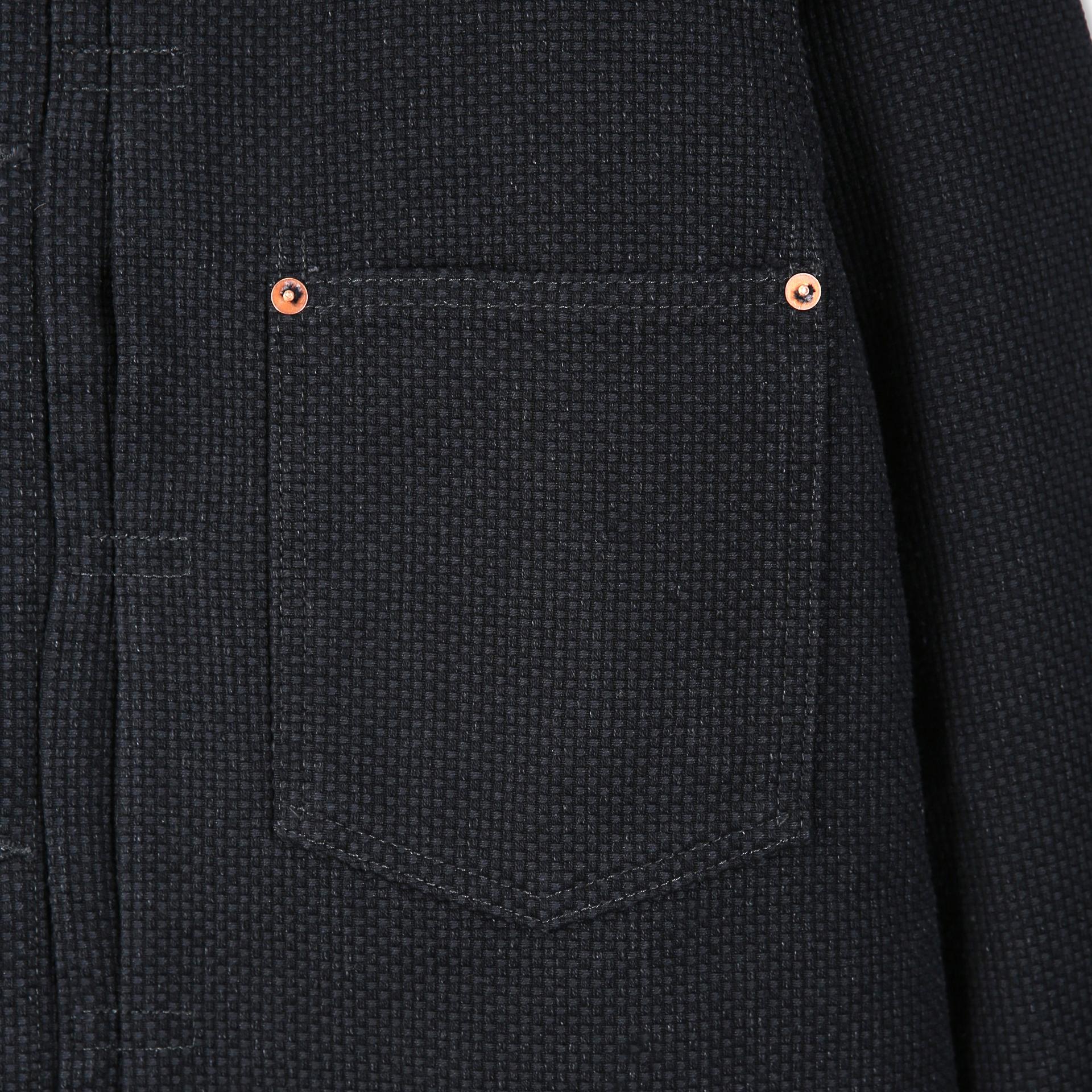 WWII SASHIKO JACKET - Black