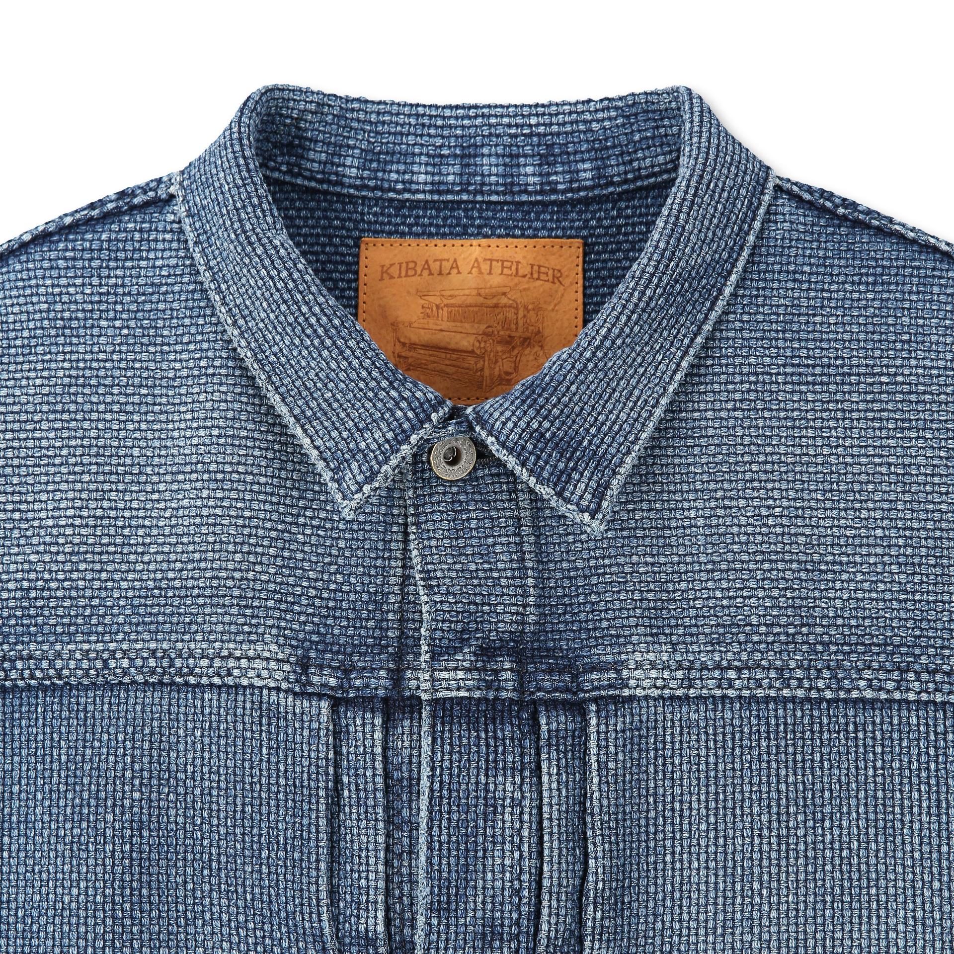 WWII SASHIKO JACKET - Indigo Light Fade