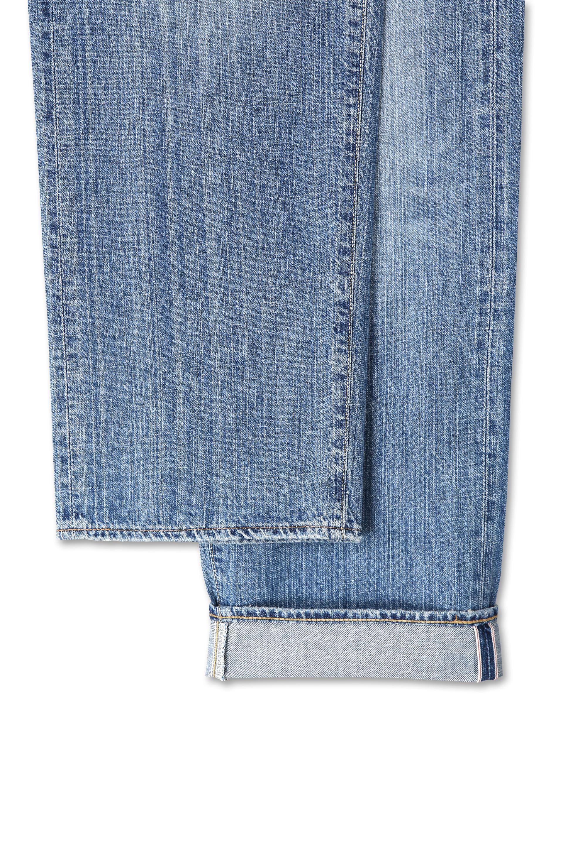 Kasezome Selvedge Denim Pants - Light Fade