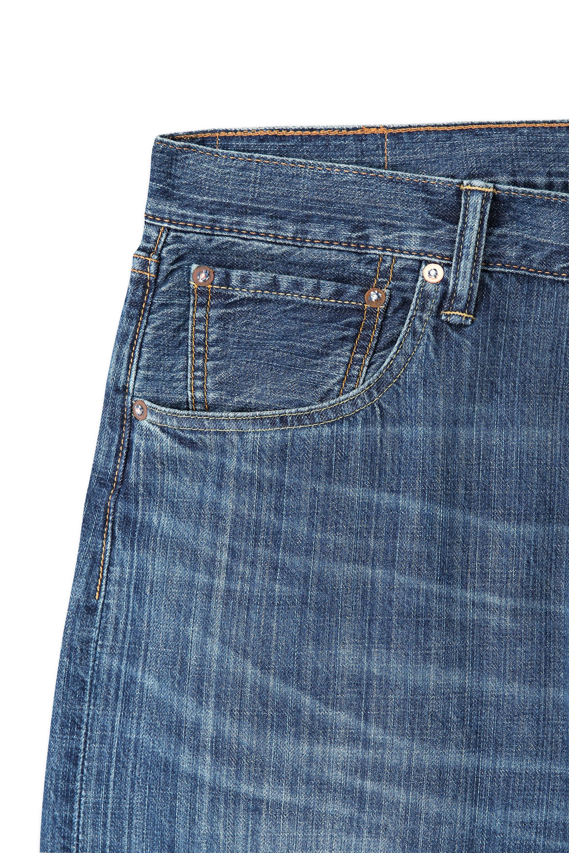 Kasezome Selvedge Denim Pants - Old Blue