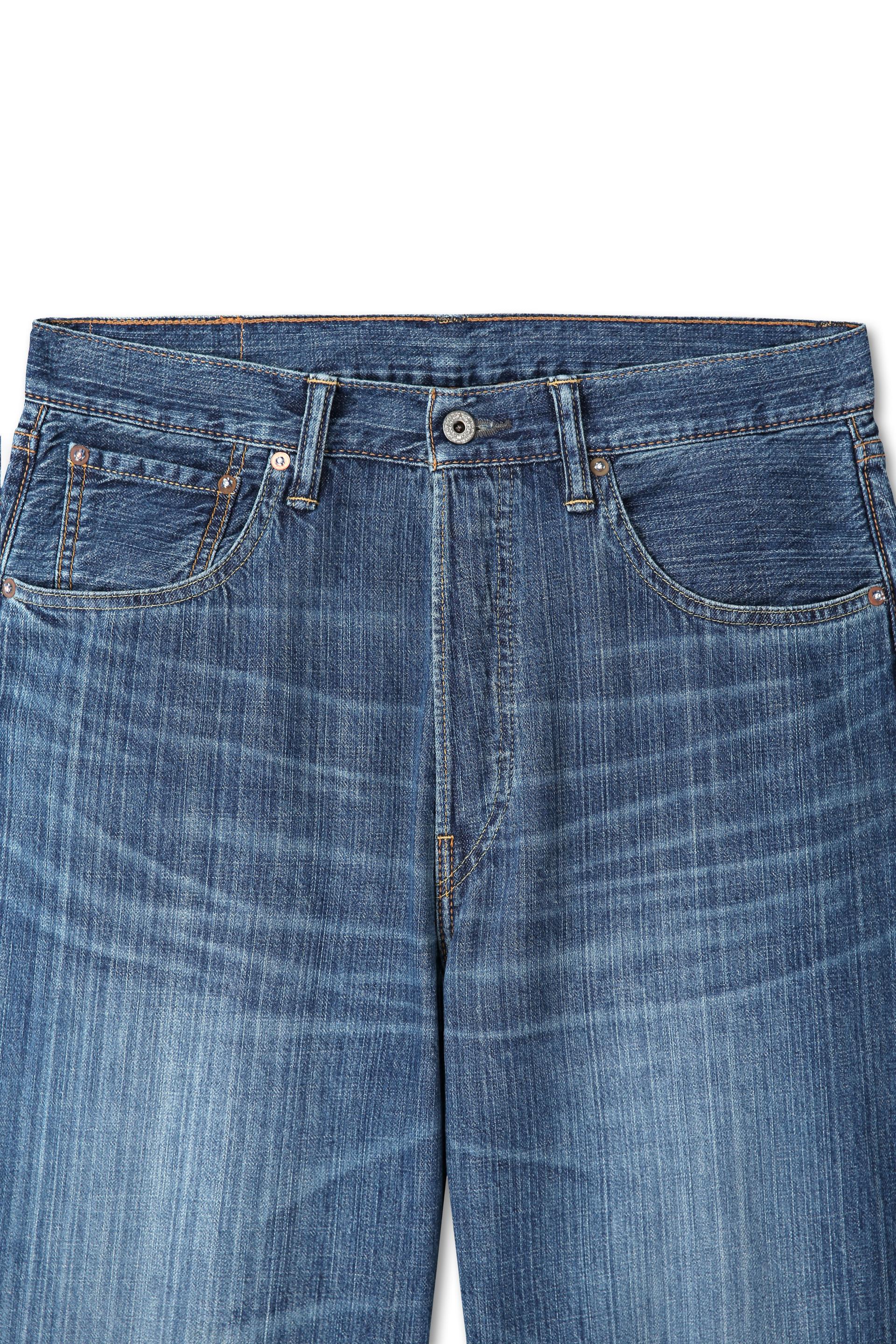 Kasezome Selvedge Denim Pants - Old Blue