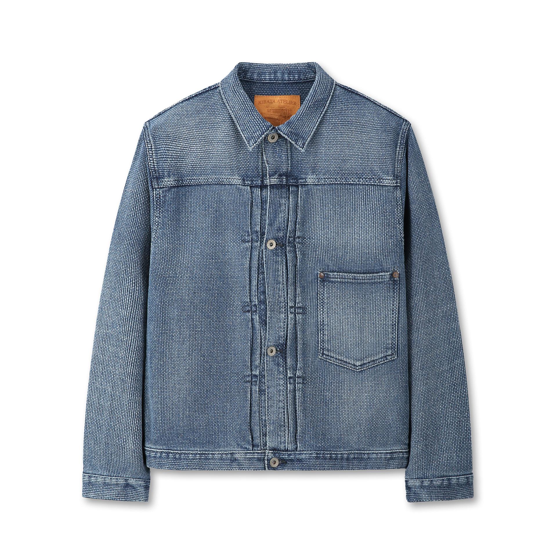 WWII SASHIKO JACKET - Indigo Light Fade