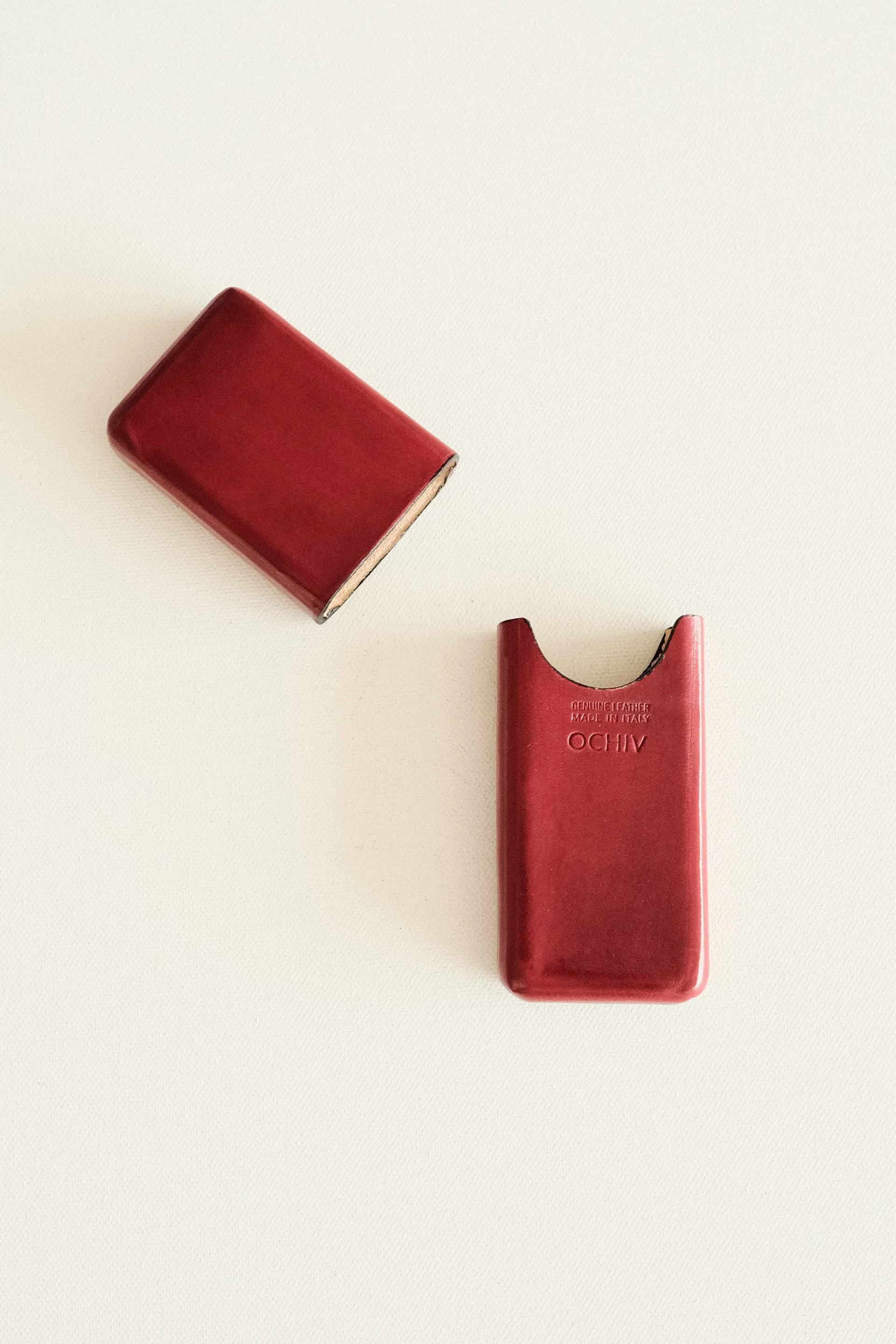 Cigarette Case - Red