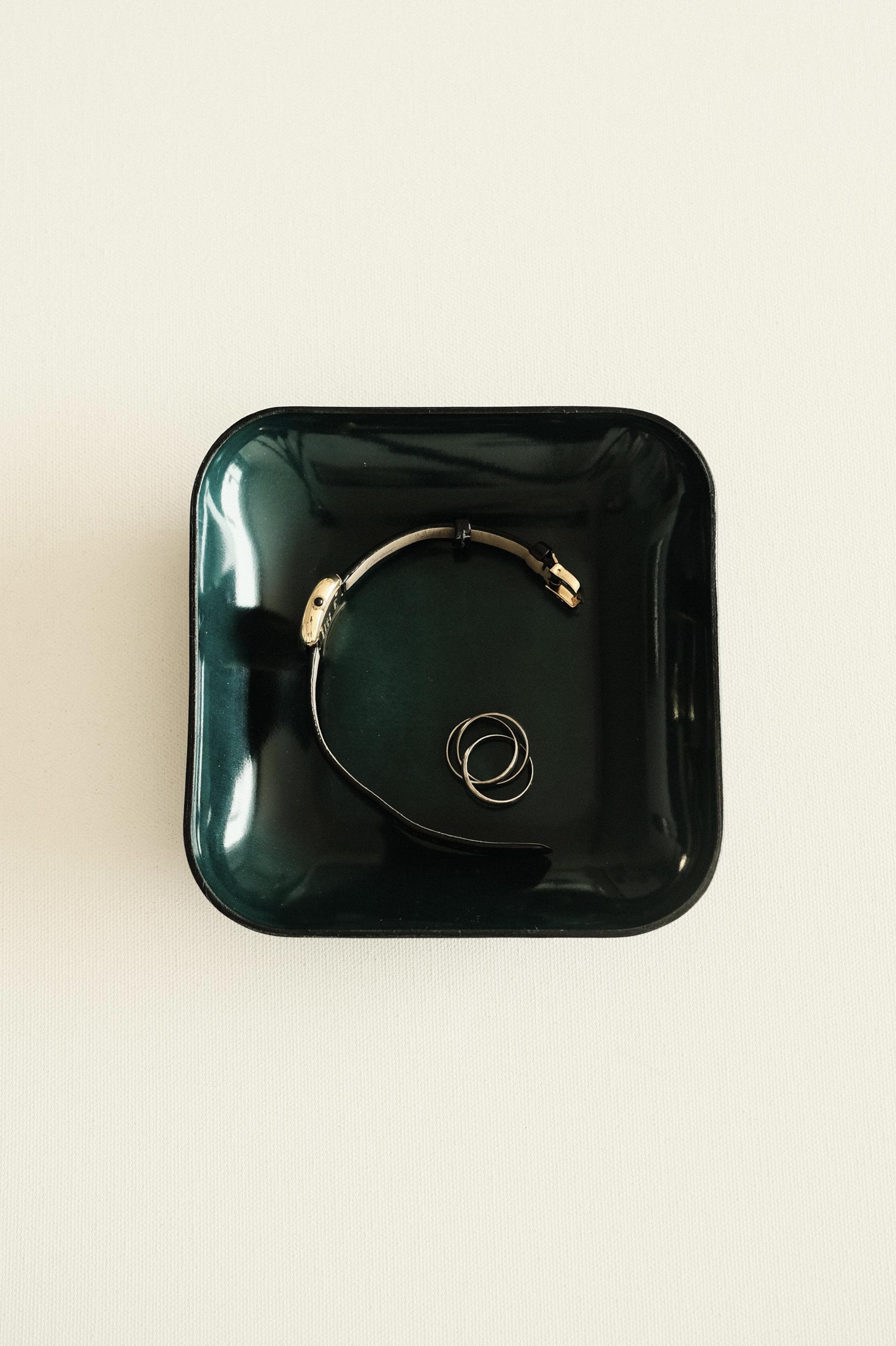 Square Tray - Green